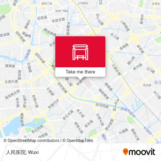 人民医院 map