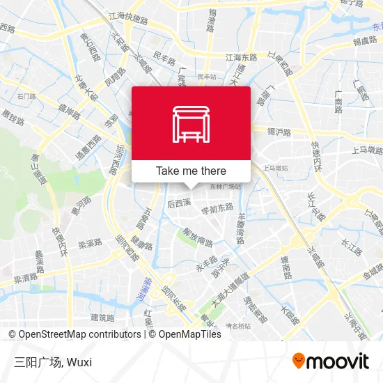 三阳广场 map