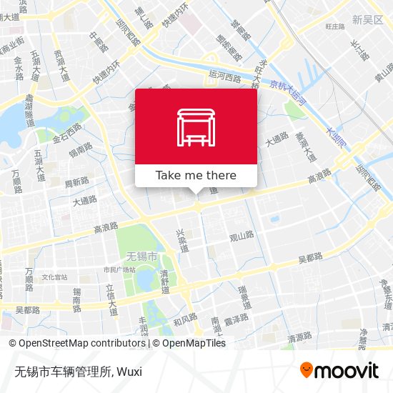 无锡市车辆管理所 map