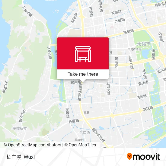 长广溪 map