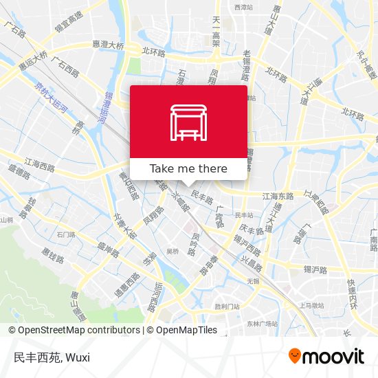 民丰西苑 map