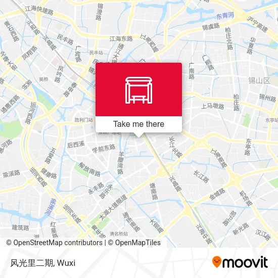 风光里二期 map