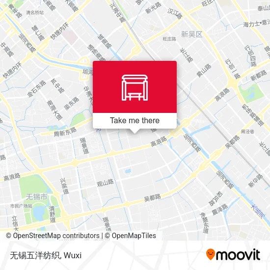 无锡五洋纺织 map