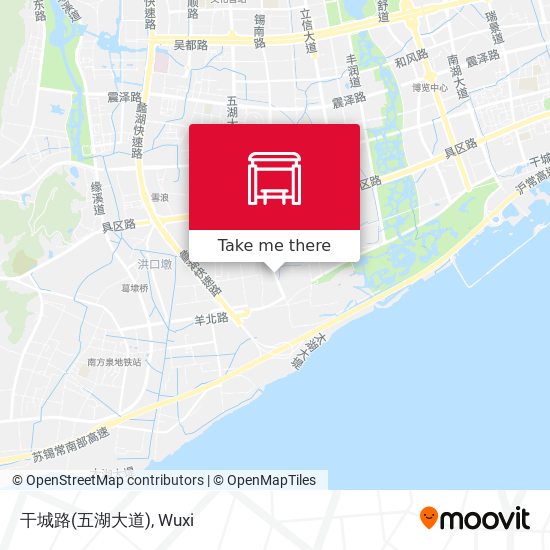 干城路(五湖大道) map