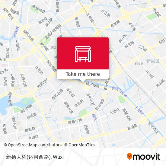 新扬大桥(运河西路) map