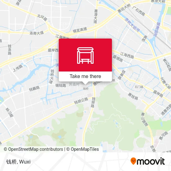 钱桥 map