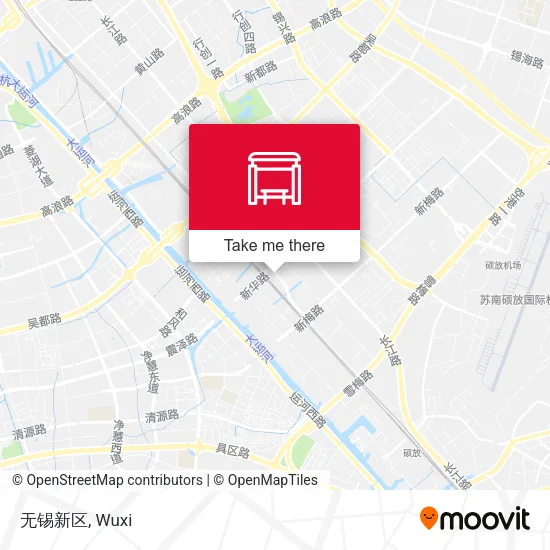 无锡新区 map