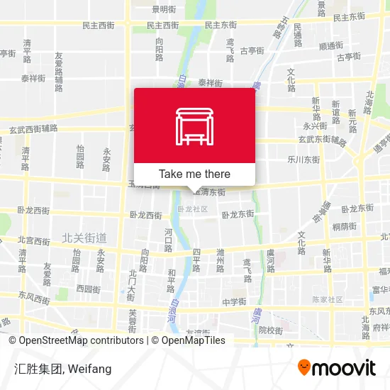 汇胜集团 map