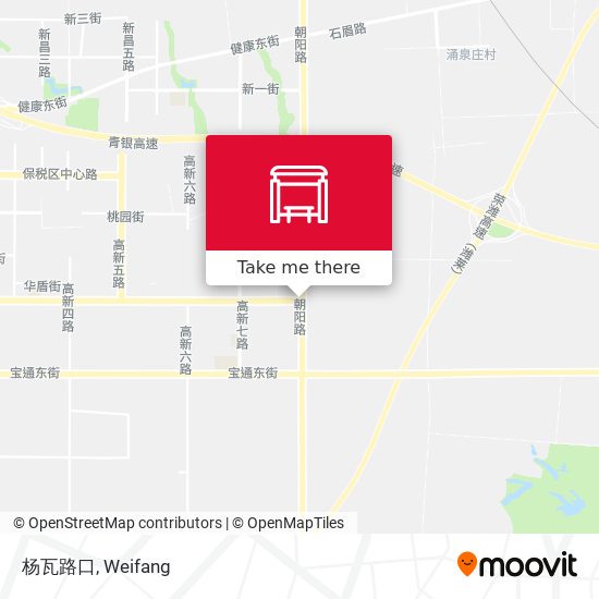 杨瓦路口 map