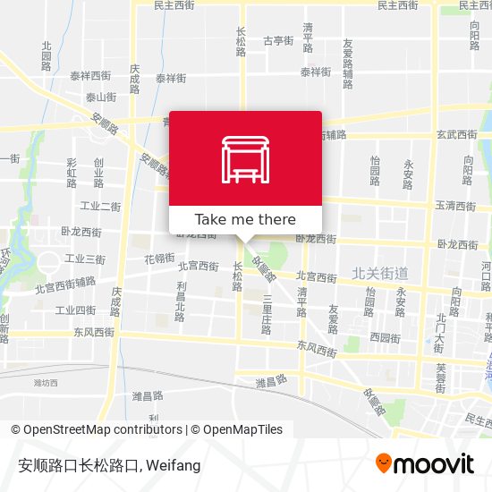 安顺路口长松路口 map