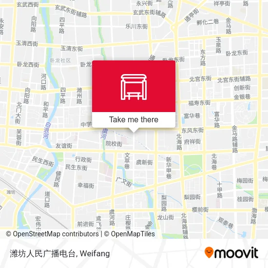 潍坊人民广播电台 map