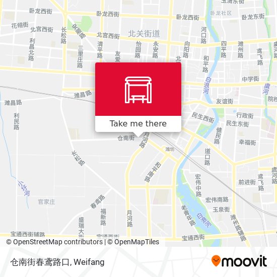 仓南街春鸢路口 map