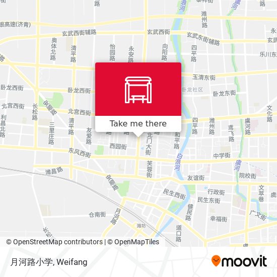 月河路小学 map