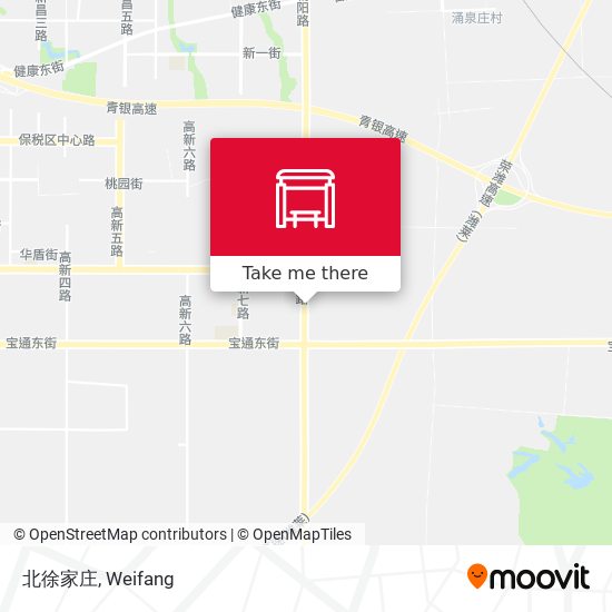 北徐家庄 map