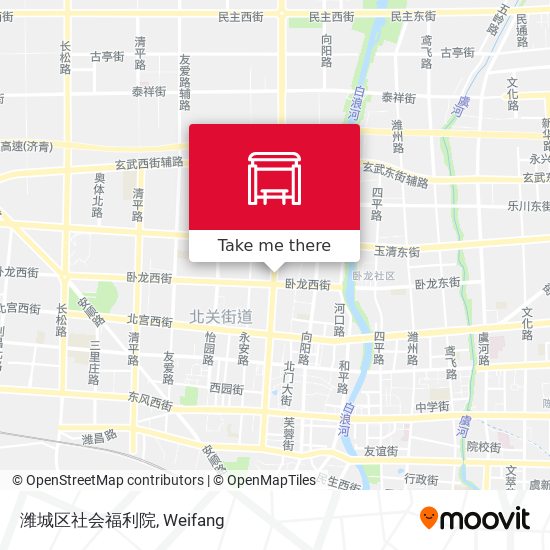 潍城区社会福利院 map