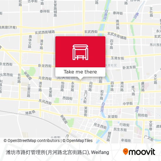 潍坊市路灯管理所(月河路北宫街路口) map