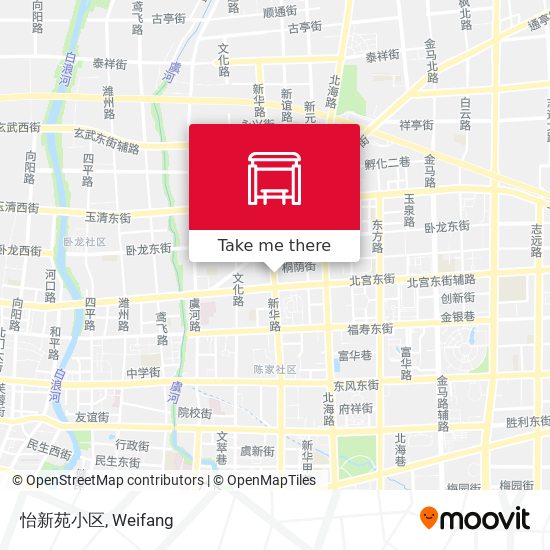 怡新苑小区 map