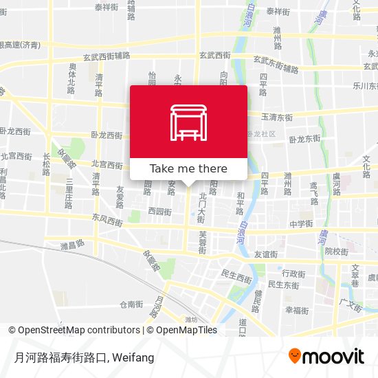 月河路福寿街路口 map