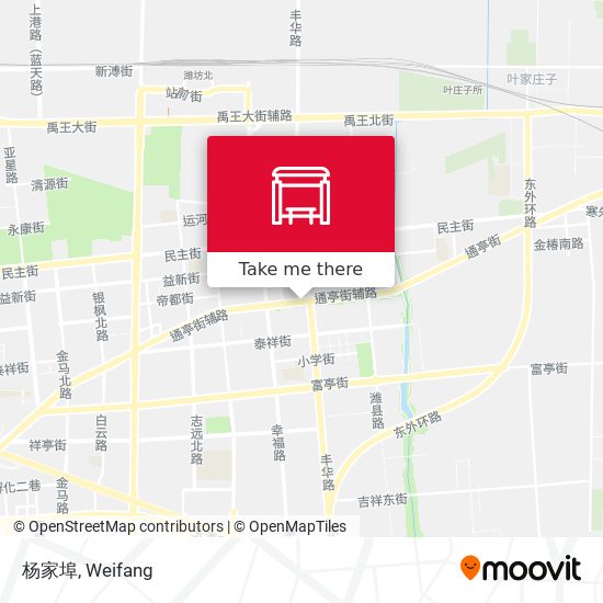 杨家埠 map