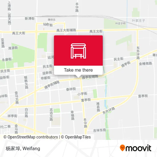 杨家埠 map