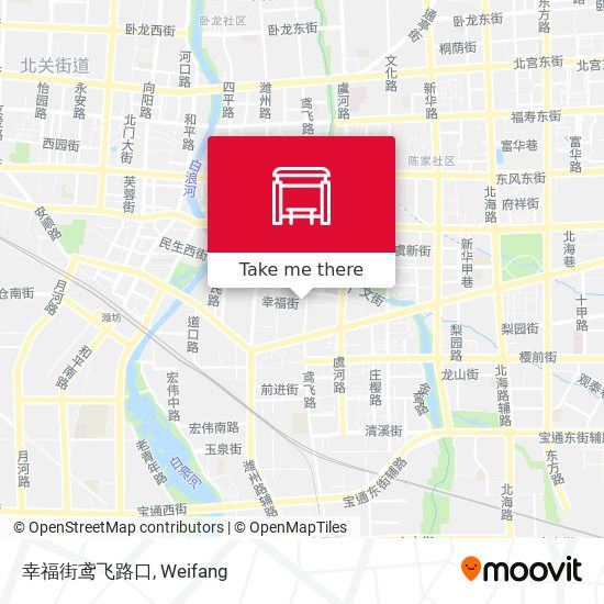 幸福街鸢飞路口 map