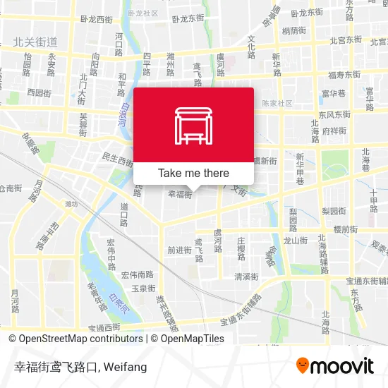 幸福街鸢飞路口 map