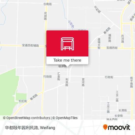 华都颐年园利民路 map