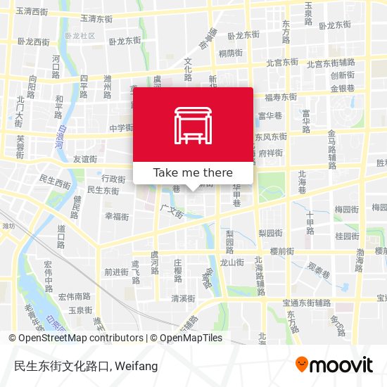 民生东街文化路口 map