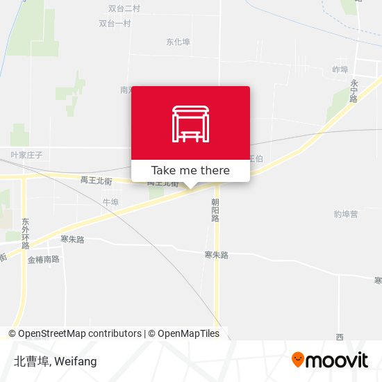 北曹埠 map