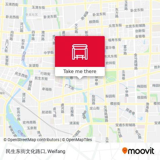 民生东街文化路口 map