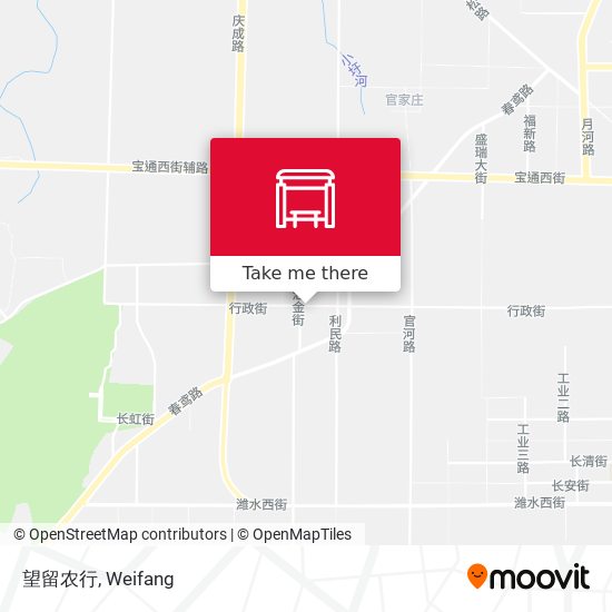 望留农行 map