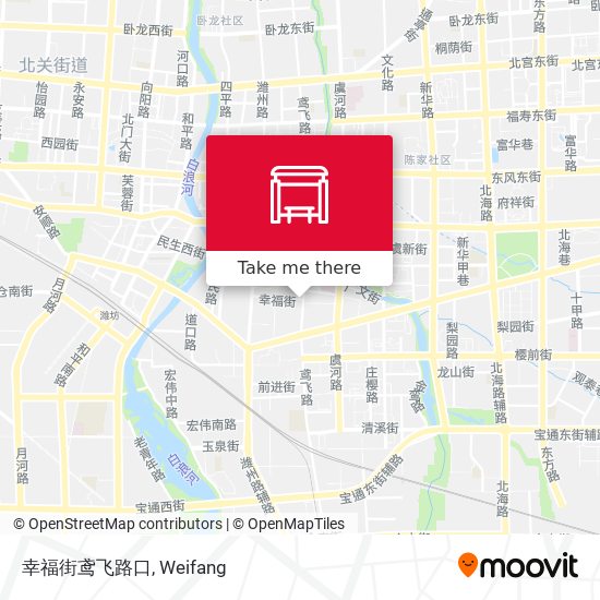 幸福街鸢飞路口 map