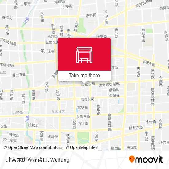 北宫东街蓉花路口 map