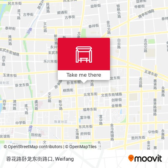 蓉花路卧龙东街路口 map