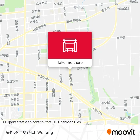 东外环丰华路口 map