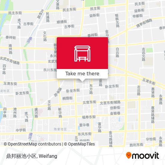 鼎邦丽池小区 map