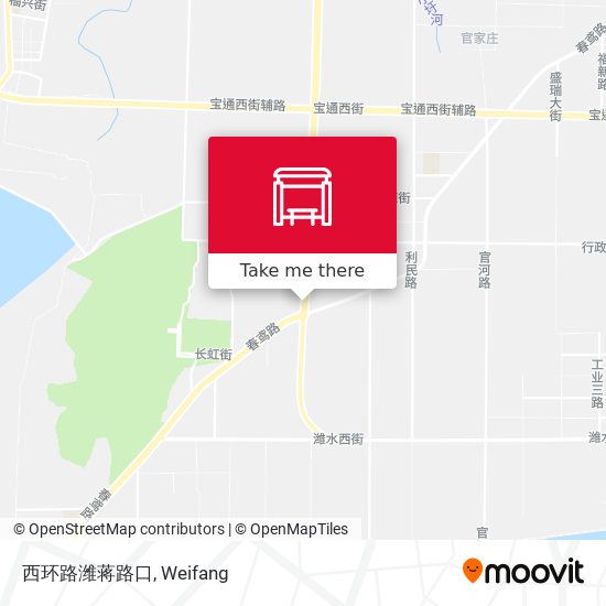 西环路潍蒋路口 map