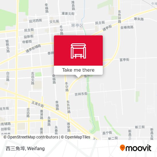 西三角埠 map