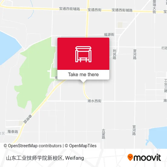 山东工业技师学院新校区 map
