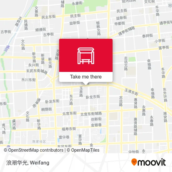 浪潮华光 map