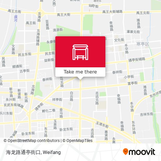 海龙路通亭街口 map