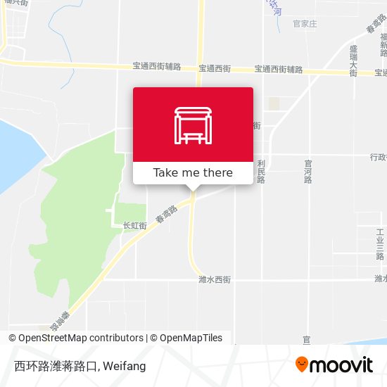 西环路潍蒋路口 map