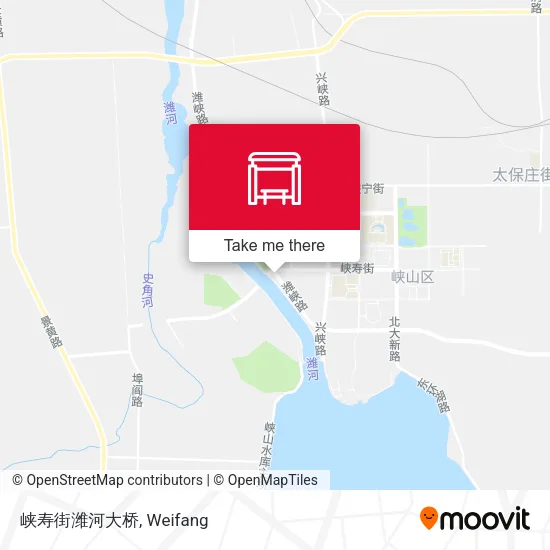 峡寿街潍河大桥 map