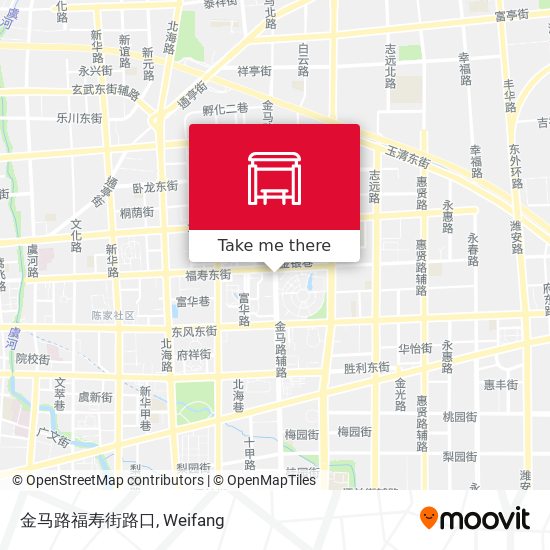 金马路福寿街路口 map