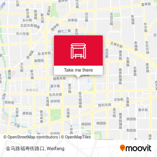 金马路福寿街路口 map
