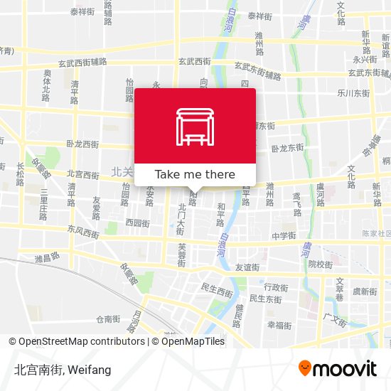 北宫南街 map