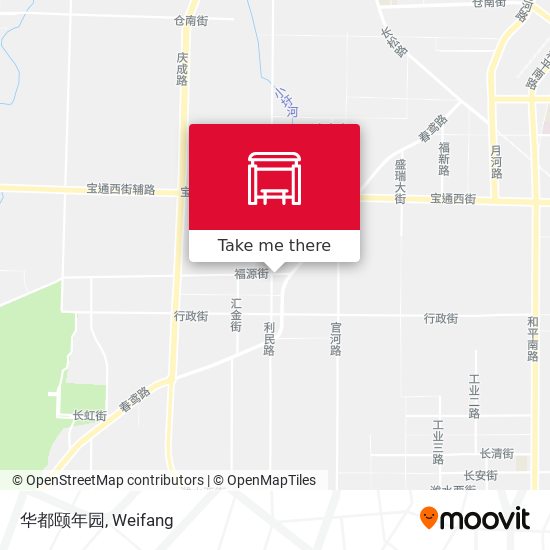 华都颐年园 map