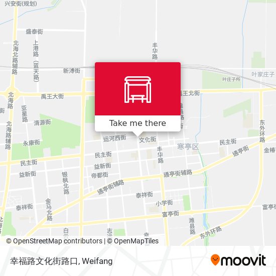 幸福路文化街路口 map