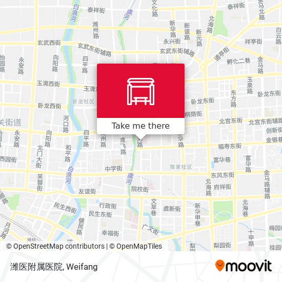 潍医附属医院 map