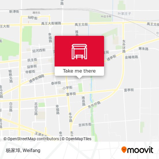 杨家埠 map